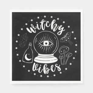Witchy Vibes Napkins Servet