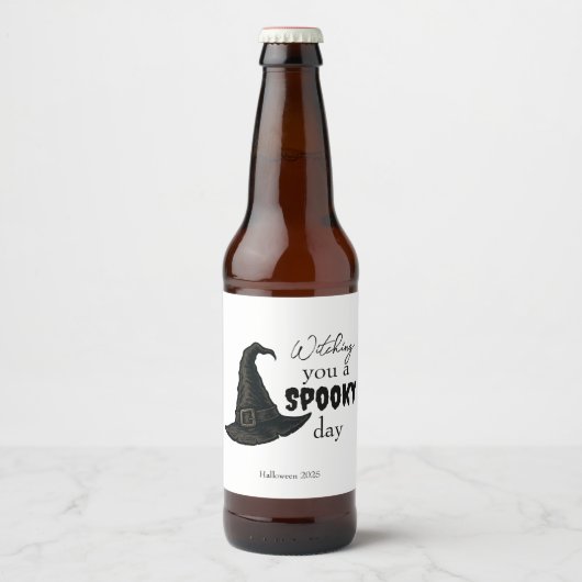 Witchy Vibes - Spooky & Stijlvol | Bier Etiket (Voorkant)