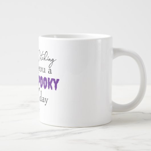 Witchy Vibes - Spooky & Stijlvol | Extra Grote Beker (Rechts)