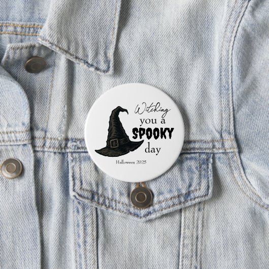 Witchy Vibes - Spooky & Stijlvol | Ronde Button 7,6 Cm (In situ)