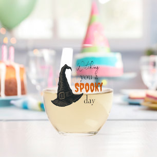 Witchy Vibes - Spooky & Stijlvol   Wijnglas Zonder Voet