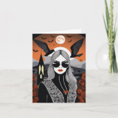  Witchy Vibes Vouwende Kaart (Voorkant)