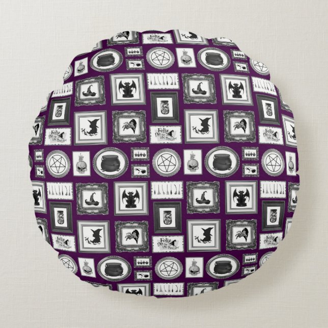 WITCHY WALLS ROND KUSSEN (Voorkant)