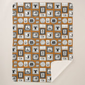 WITCHY WALLS SHERPA DEKEN (Voorkant)