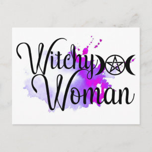 Witchy Woman Briefkaart
