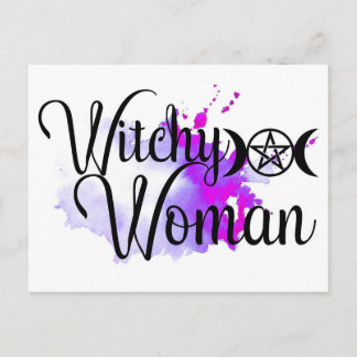 Witchy Woman Briefkaart