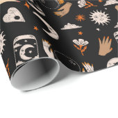 Witchy Woman Halloween Cadeaupapier (Rol Hoek)