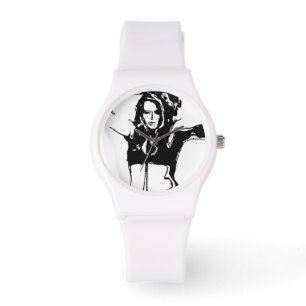 Witchy Woman Horloge