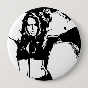 Witchy Woman Ronde Button 4,0 Cm