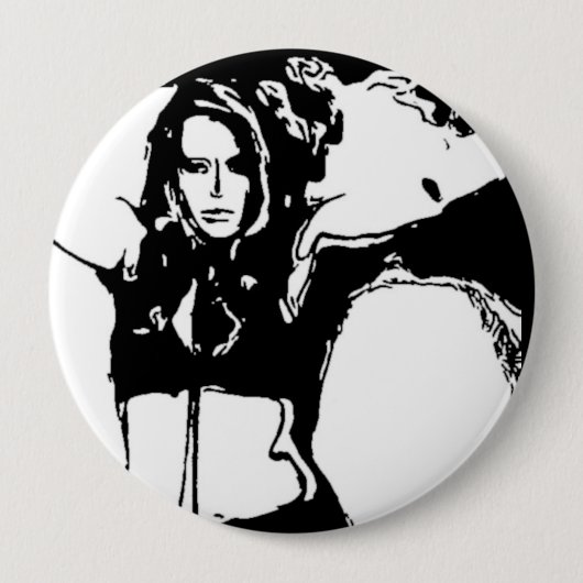 Witchy Woman Ronde Button 4,0 Cm (Voorkant)