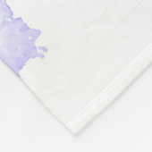 Witchy Woman Waterverf Fleece Deken (Hoek)