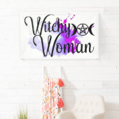 Witchy Woman Waterverf Spandoek (Insitu)