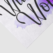 Witchy Woman Waterverf Tissuepapier (Detail)