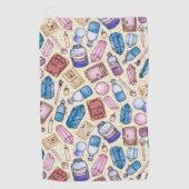 Witchy Wonders Golf Towel Golfhanddoek (Voorkant)