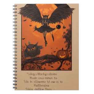 Witchy Wonders Halloween Notitieboek