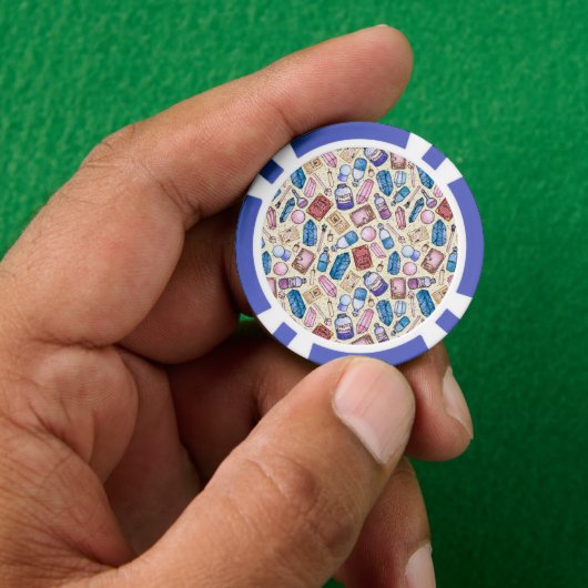Witchy Wonders Poker Chips (Hand)