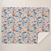 Witchy Wonders Sherpa Blanket Deken (Voorkant (horizontaal))