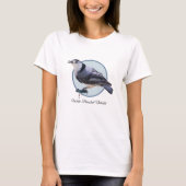 Witgebluste Nuthatch T-shirt (Voorkant)