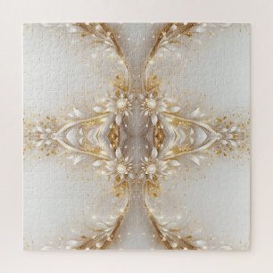 Witgoud Bloemen puzzel