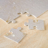 Witgoud Bloemen puzzel (Zijkant)