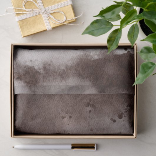 Witgrijs Paard Waterverf Decoupage Tissuepapier (Geschenk)