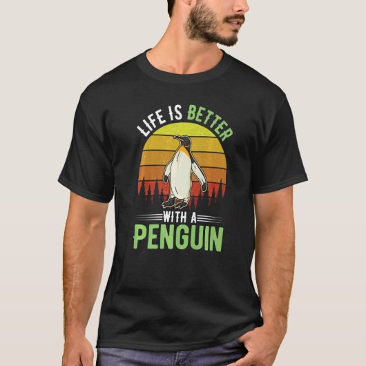 with a Penguin  1 T-shirt (Voorkant)