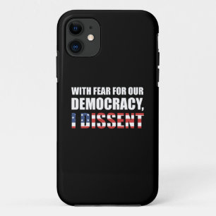 With Fear For Our Democracy iPhone 11 Hoesje