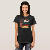 With God All Things Are Possible Christmas Country T-shirt (Voorkant volledig)