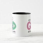 With God All Things Are Possible Easter Coffee Mug (Centre)