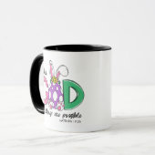 With God All Things Are Possible Easter Coffee Mug Mok (Voorkant links)