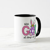 With God All Things Are Possible Easter Coffee Mug Mok (Voorkant rechts)