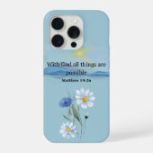 With God All Things Are Possible – Matthew 19:26 C (Verso)