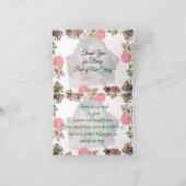 With Heartfelt Thanks Bedankkaart (Binnen)