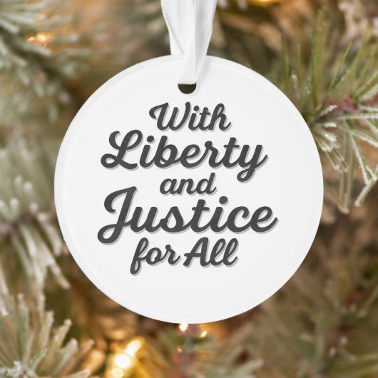 With Liberty and Justice for All Protest Freedom (Arbre)