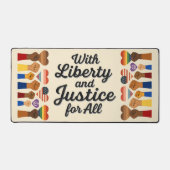 With Liberty and Justice for All Protest Freedom Bureaumat (Voorkant)