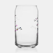 With Love Glass Blikvorm Glas (Links)