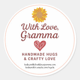 With Love, Gramma Sticker
