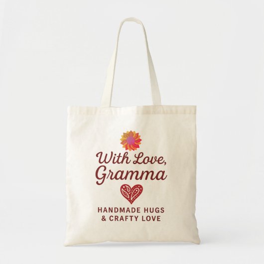 With Love, Gramma Tote Bag (Voorkant)