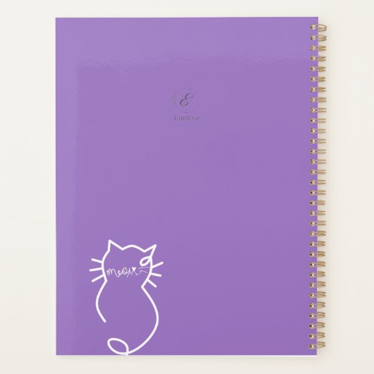 "With Love, Meow" Cozy Cat Notebook (Dos)