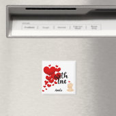 With Love Personalized Magnet (In Situ (Lave-vaisselle))