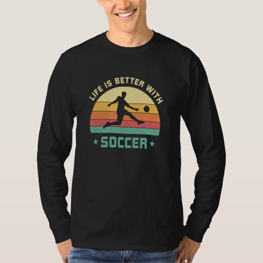 with Soccer Saying for next Game Day T-shirt (Voorkant)