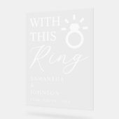 With This Ring Personalized Wedding (Angle)