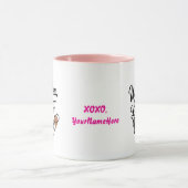 With You Life Just Works Personalized Mug Mok (Midden)