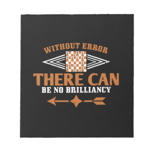 Without Error There Can Be No Brilliancy Notitieblok