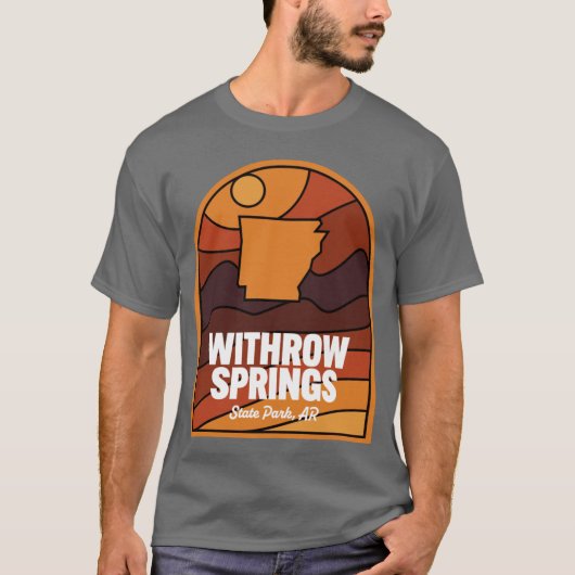 Withrow Springs State Park Arkansas T-shirt (Voorkant)