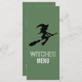 Witje op het menu Broomstick (Voorkant / Achterkant)