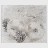 Witkerst Cadeaupapier (Vlak)