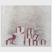 Witkerst Cadeaupapier (Vlak)