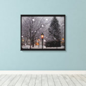 Witkerst Canvas Afdruk (Insitu (Houten vloer))