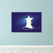 Witkerst Canvas Afdruk (Insitu (Houten vloer))